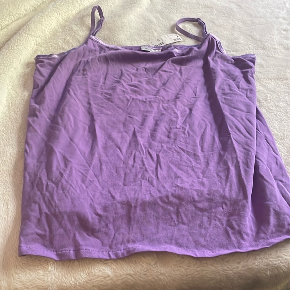 Purple avenue tank top